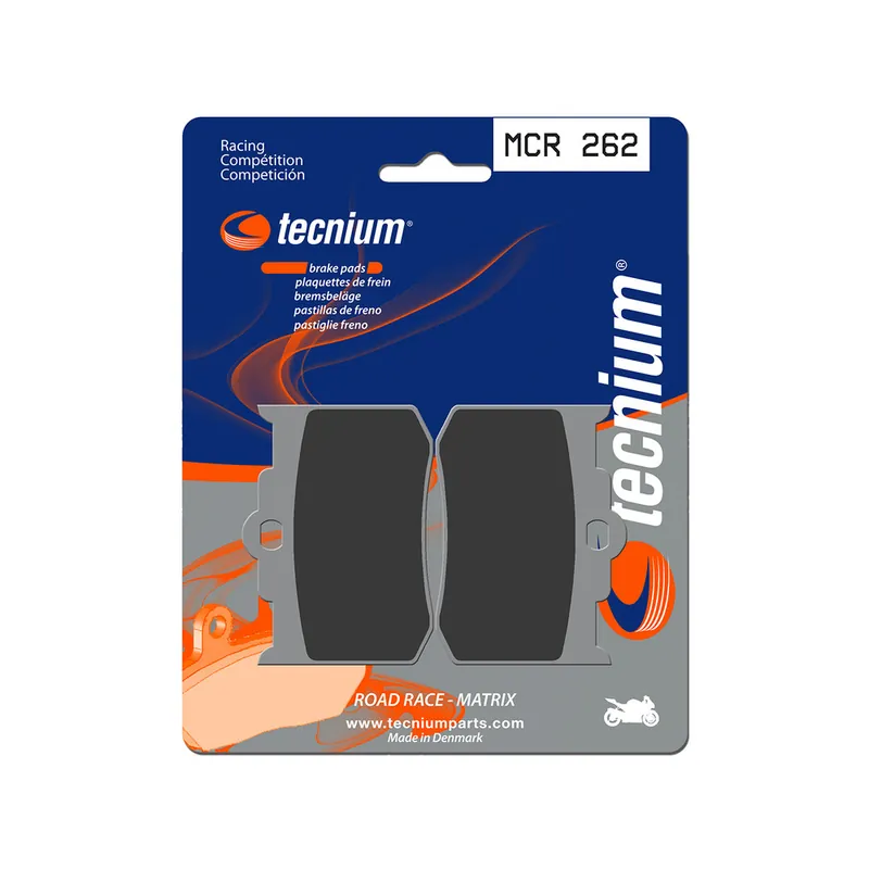 Plaquettes de frein TECNIUM Racing métal fritté carbone - MCR262 Bon Plan