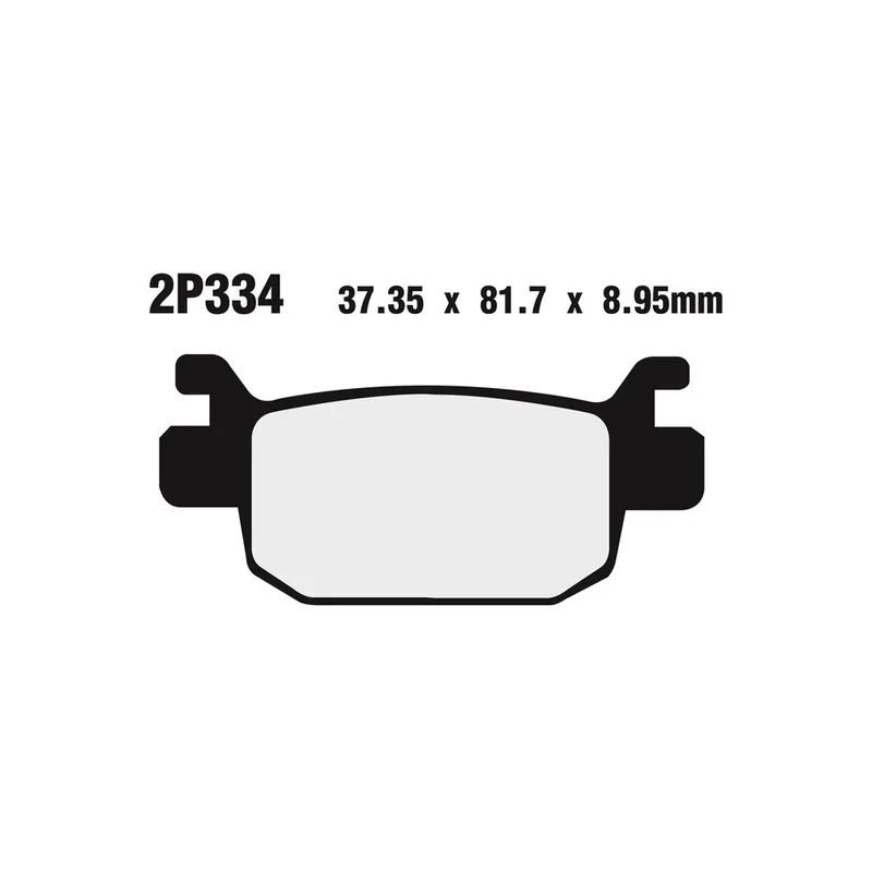 Réduction Plaquettes de frein NISSIN route /Off-Road métal fritté – 2P-334ST