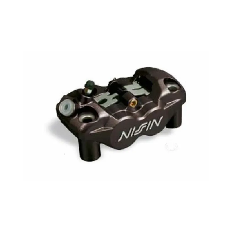 Etrier de frein 4 pistons radial avant droit Noir Nissin Promotion Saisonnière