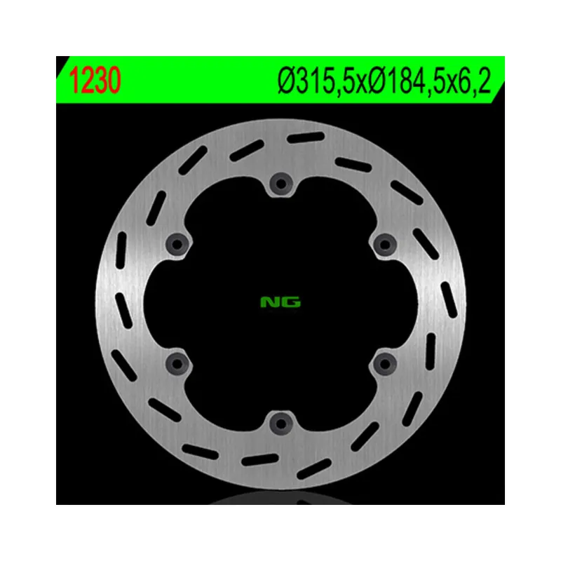 Disque de frein NG BRAKES fixe – 1230 Offre Limitée