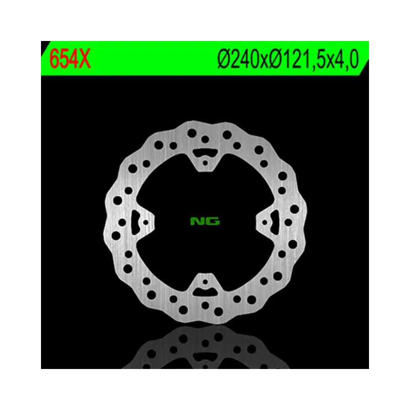 Usine Directe Disque de frein NG BRAKES pétale fixe – 654X