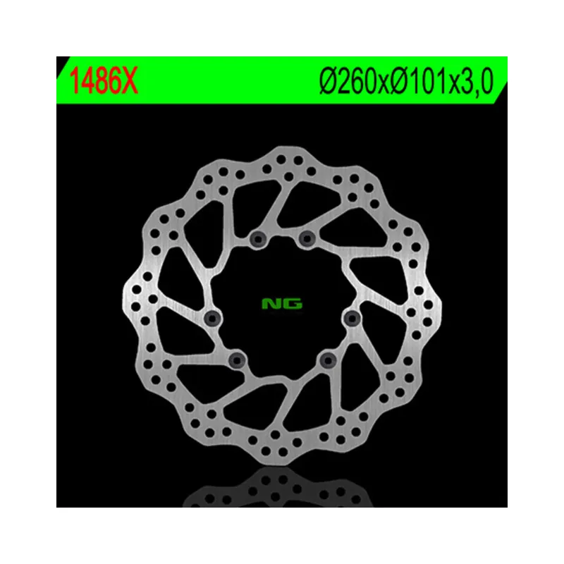 Meilleur Prix Disque de frein NG BRAKES pétale fixe – 1486X