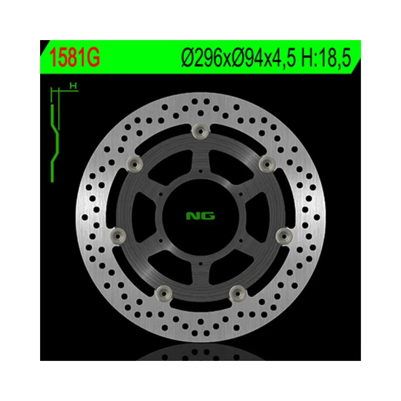 Solde Disque de frein NG BRAKES flottant – 1581G