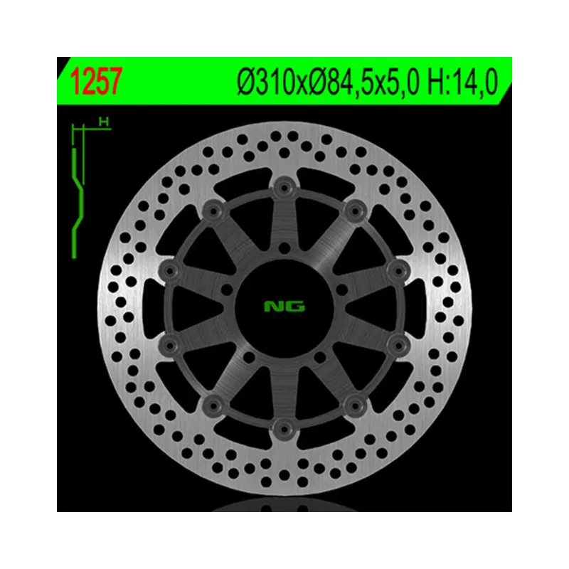 Disque de frein NG BRAKES fixe – 1247 Réduction