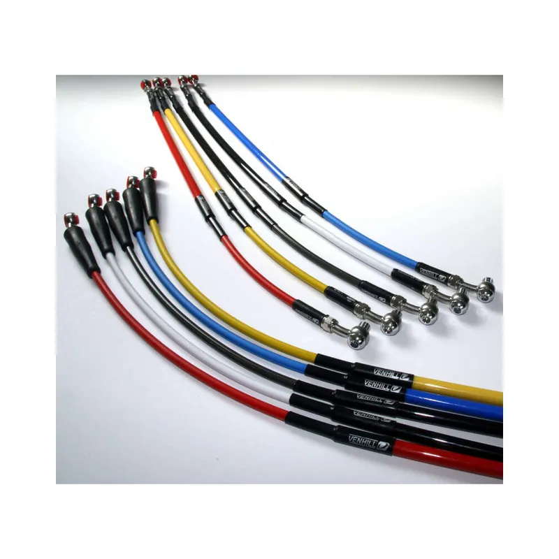 Durite d'embrayage VENHILL noir/raccord inox KTM SX65 Jusqu&rsquo;à Épuisement Des Stocks