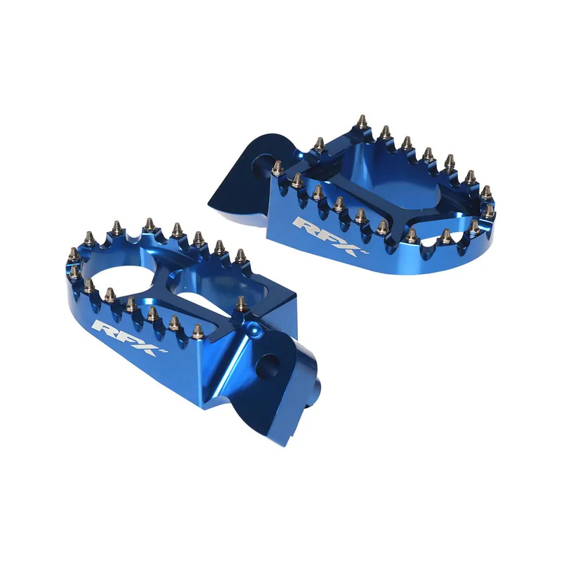 Commande En Gros Repose-pieds en aluminium CNC trial RFX Pro (Bleu) universel – Gas Gas/Beta/Sherco/Montesa