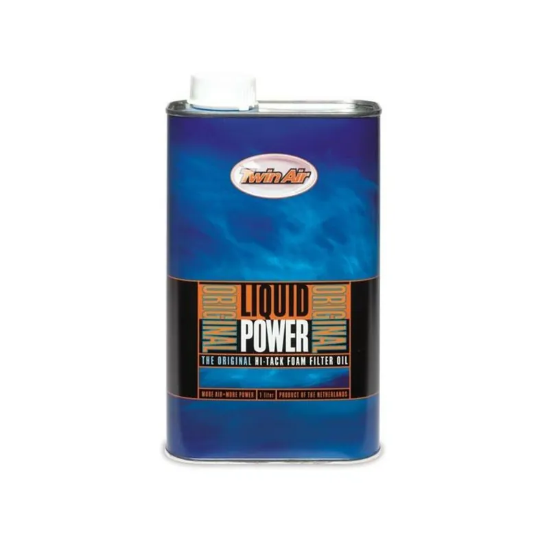 Huile pour filtre à air TWINAIR Liquid Power - bidon 1L Top Vente