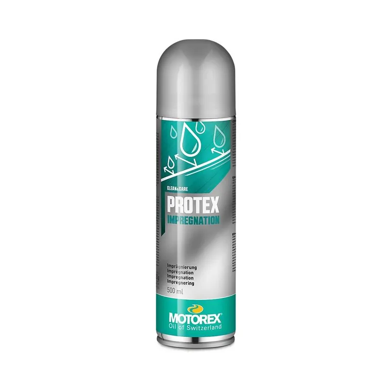 Spray imperméabilisant textile et cuir MOTOREX Protex – Spray 12×500 ml Seulement Aujourd&rsquo;hui