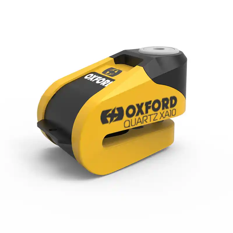 Bloque-disque alarme OXFORD XA10 – Ø10mm jaune/noir Réduction