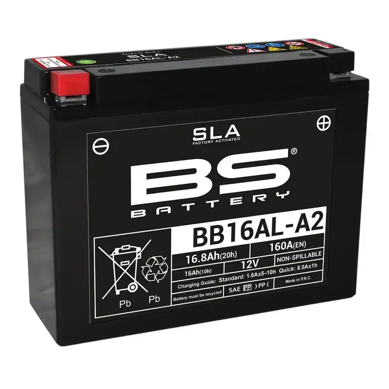 Batterie BS BATTERY SLA sans entretien activé usine – BB16AL-A2 Offre Exclusive