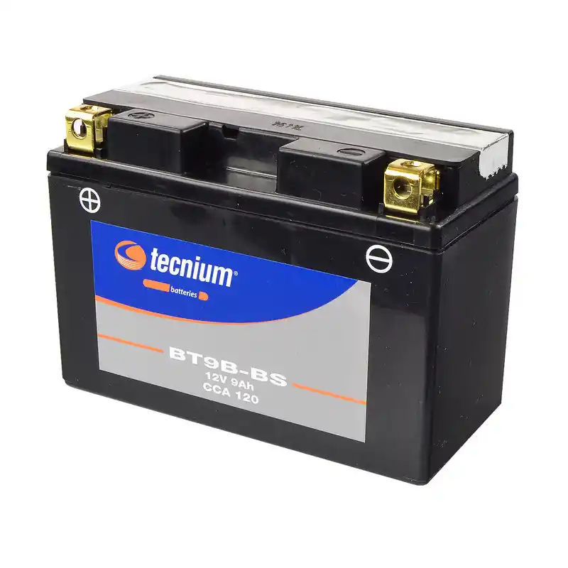 Batterie TECNIUM sans entretien avec pack acide – BT9B-BS Marque
