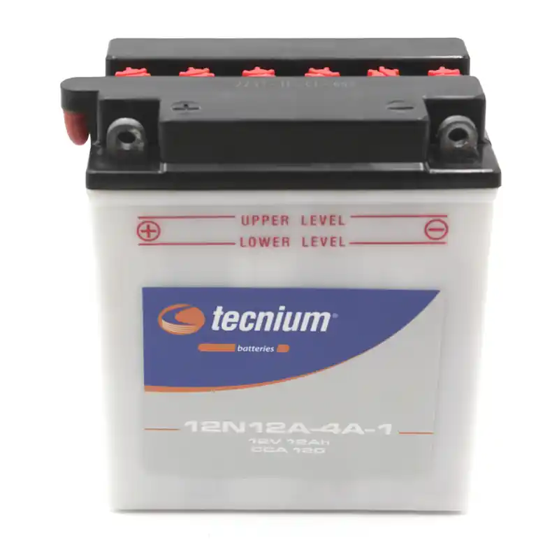 Batterie TECNIUM conventionnelle avec pack acide – 12N12A-4A-1 Bon Marché