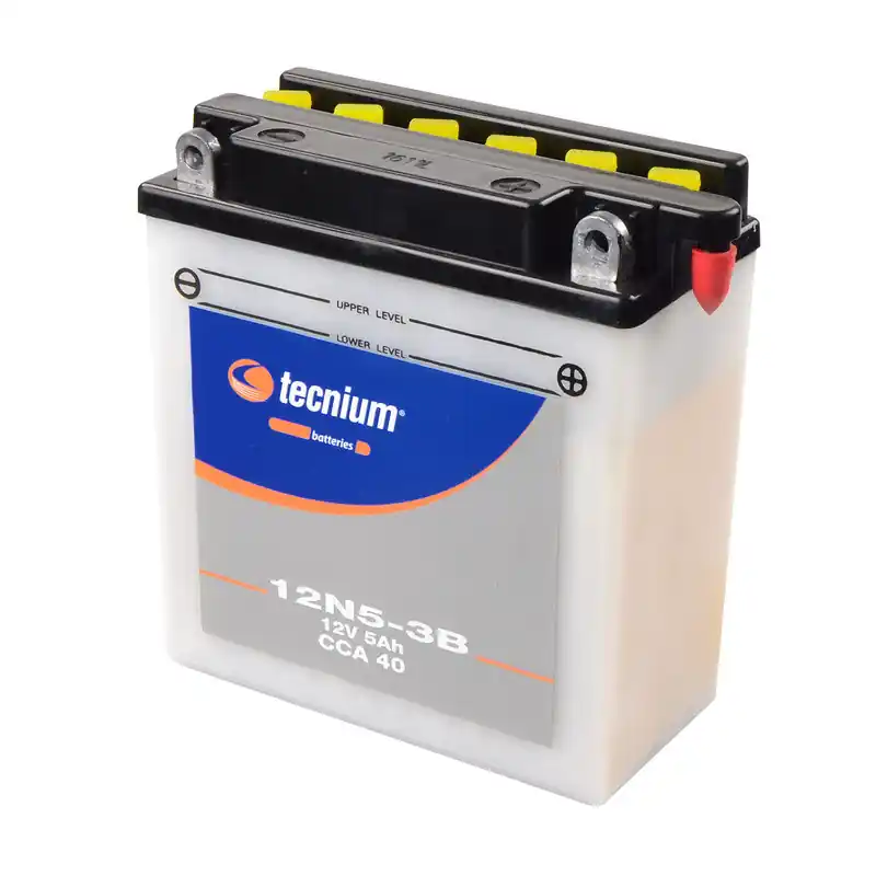 Batterie TECNIUM conventionnelle avec pack acide – 12N5.5-3B Remise