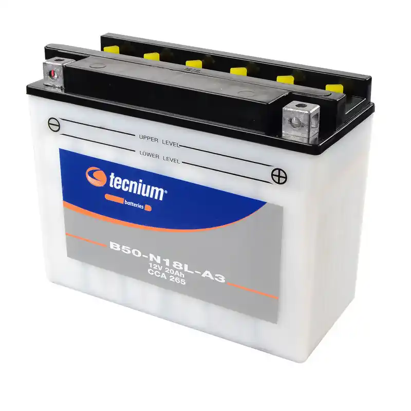 Batterie TECNIUM conventionnelle avec pack acide – B50-N18L-A3 Top Vente