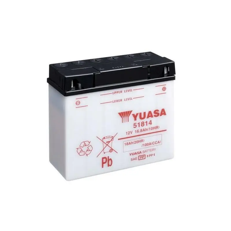 Batterie YUASA conventionnelle sans pack acide – 51814 Acheter En Ligne