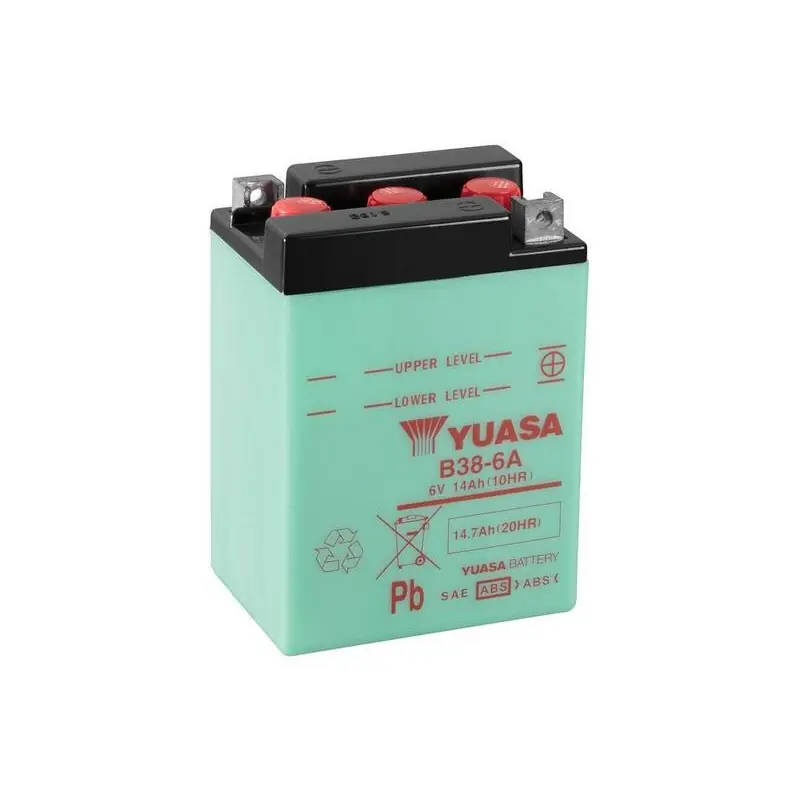 Nouvel Arrivage Batterie YUASA conventionnelle sans pack acide – B38-6A