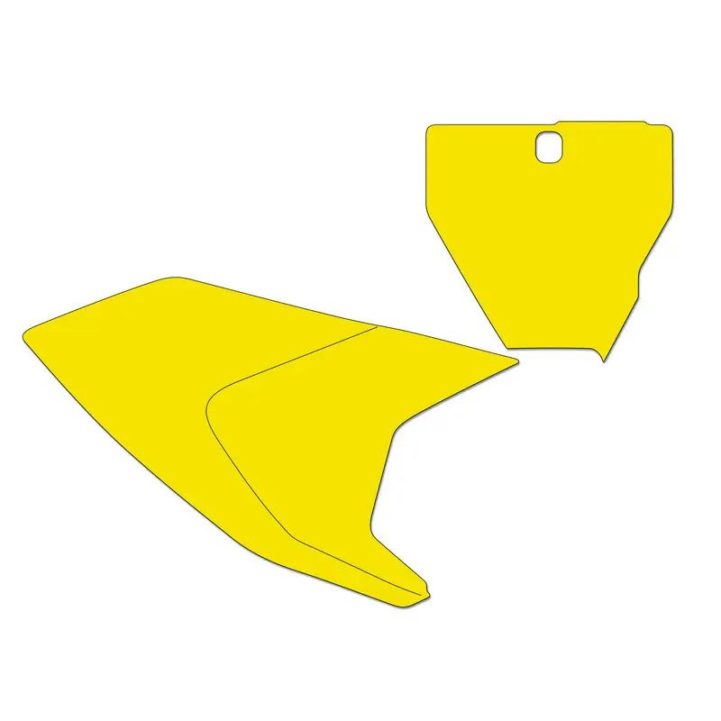 Meilleur Choix Fonds de plaque BLACKBIRD jaune Husqvarna TC/FC