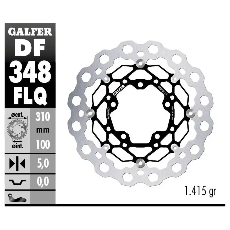 BRAKE DISC FLOAT CUBIQ Usine Directe
