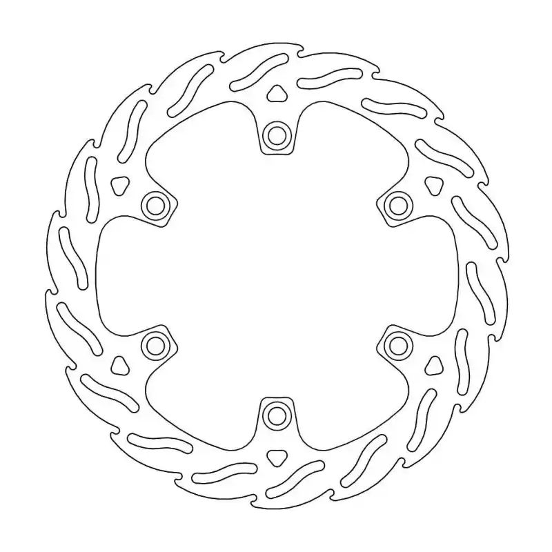 BRAKE DISC FLAME FRONT LEFT Achetez Aujourd&rsquo;hui