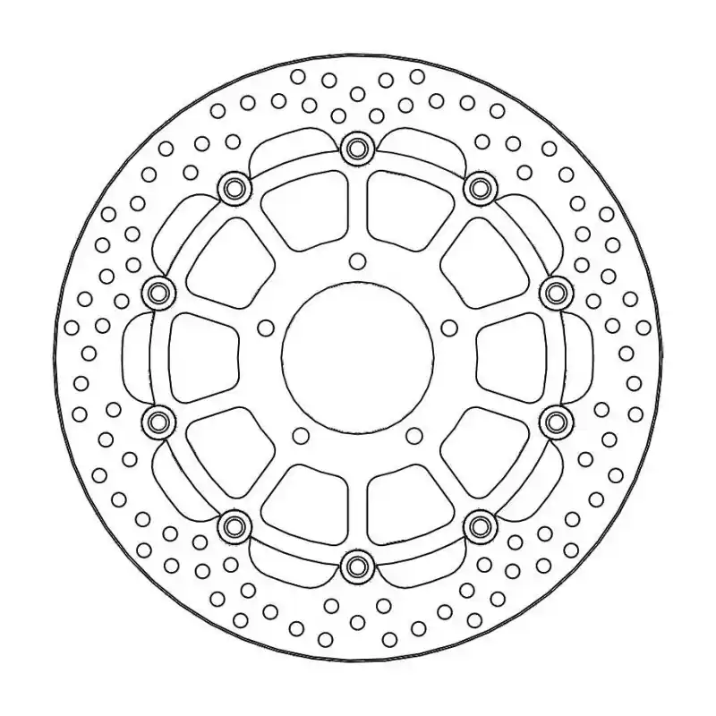 BRAKE DISC HALO FLOAT FT Dernier Modèle