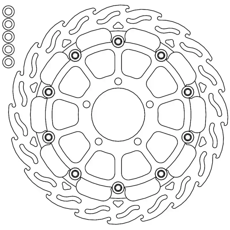 Acheter En Ligne BRAKE DISC FLAME FLOAT FT L