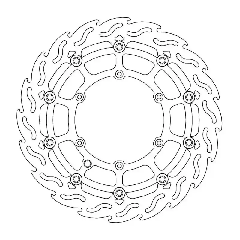 BRAKE DISC FLAME FRONT Expédié Aujourd&rsquo;hui