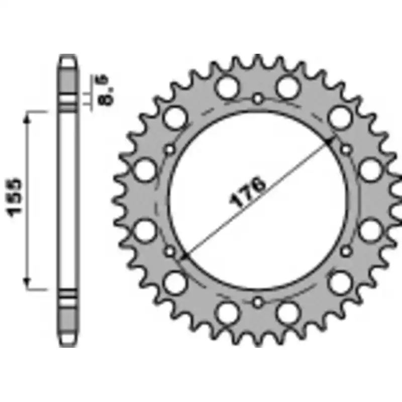 Acheter Direct Couronne PBR acier standard 4392 – 530