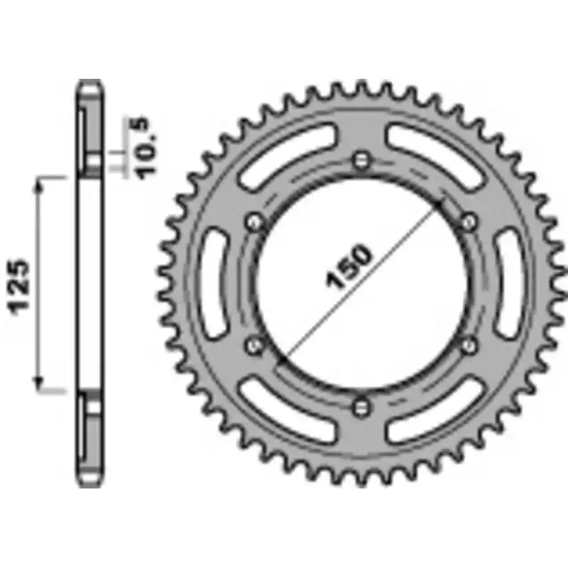 Acheter Direct Couronne PBR acier standard 4454 – 525