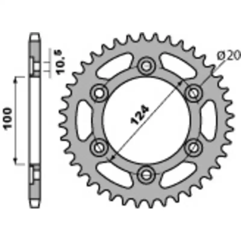 Acheter Direct Couronne PBR acier standard 1027 – 520
