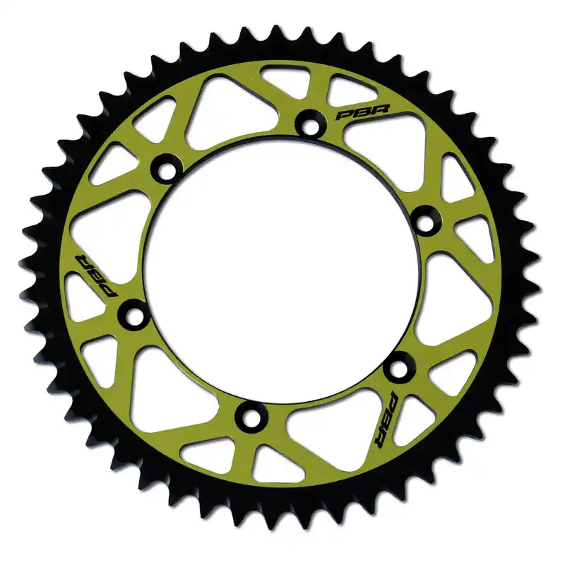 Couronne PBR Twin Color aluminium ultra-light anti-boue anodisé dur 808 - 520 Expédié Aujourd'hui