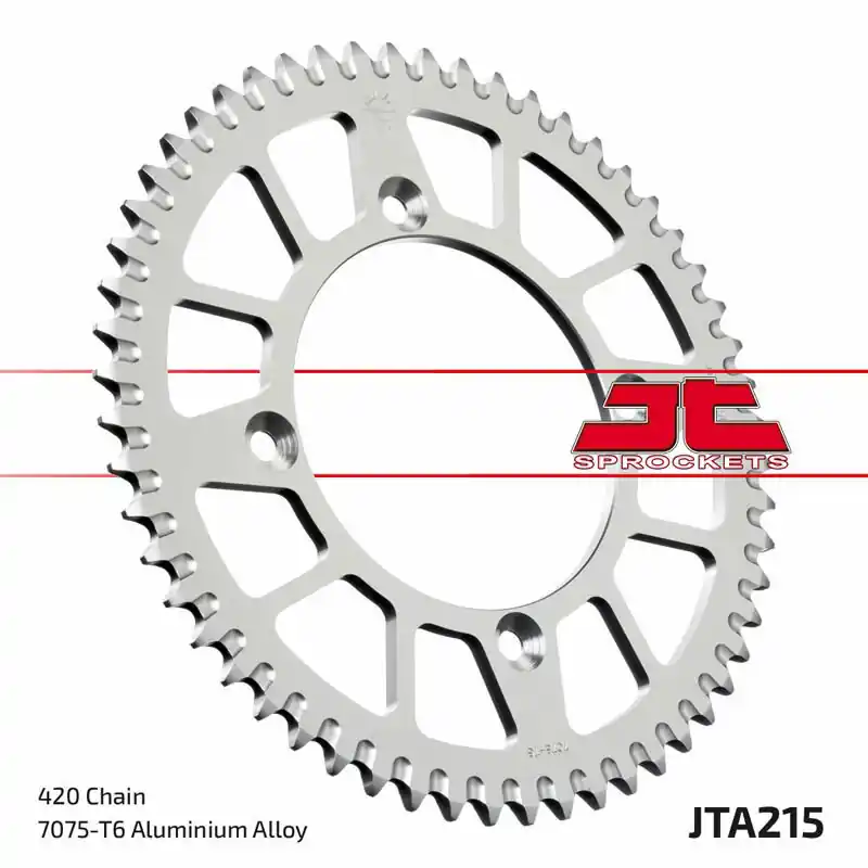 Quantité Limitée Couronne JT SPROCKETS aluminium ultra-light anti-boue 215 – 420