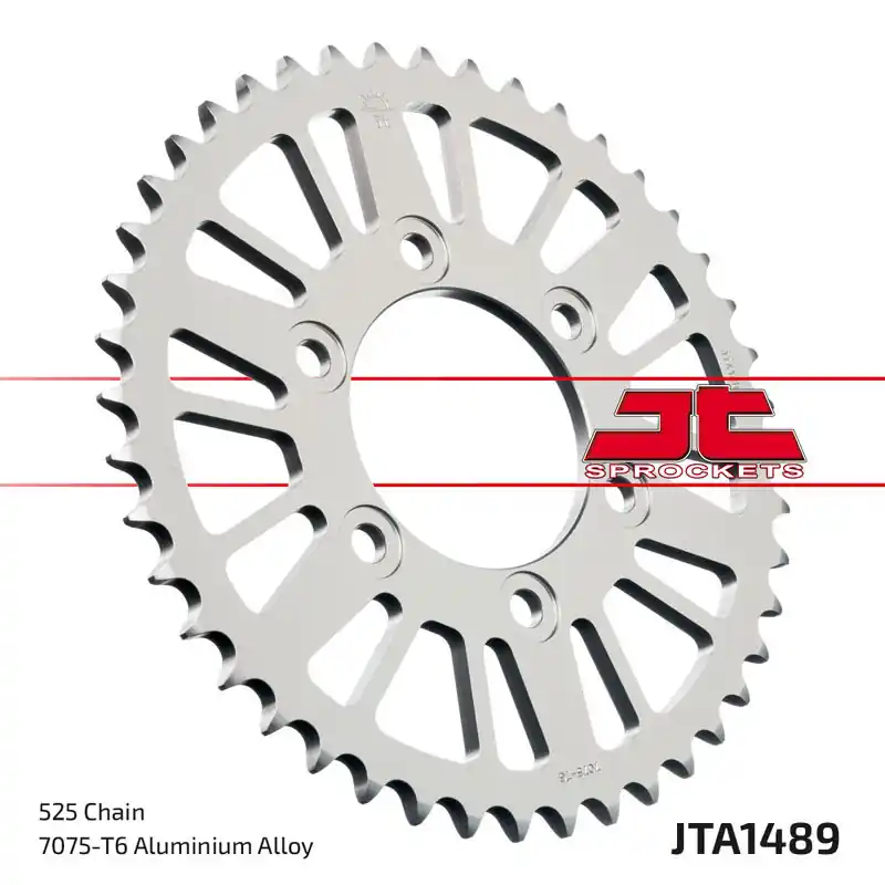 Couronne JT SPROCKETS aluminium ultra-light 1489 – 525 Dernier Modèle
