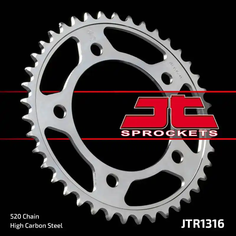 Couronne JT SPROCKETS acier standard 1316 – 520 Commander Maintenant