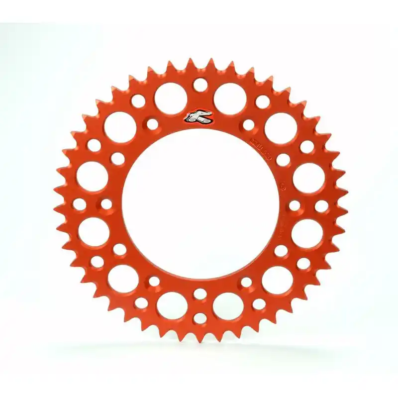 Couronne RENTHAL aluminium Ultra-Light anti-boue 224U – 520 Prix Bas