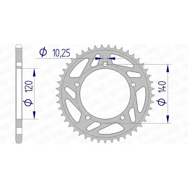 Prix Bas Couronne AFAM aluminium 15605 - 520