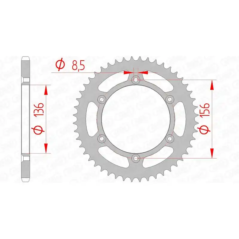 Acheter En Ligne Couronne AFAM acier standard 14206 – 520