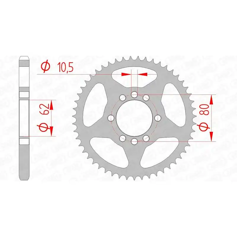 Achetez Aujourd&rsquo;hui Couronne AFAM acier standard 12204 – 428
