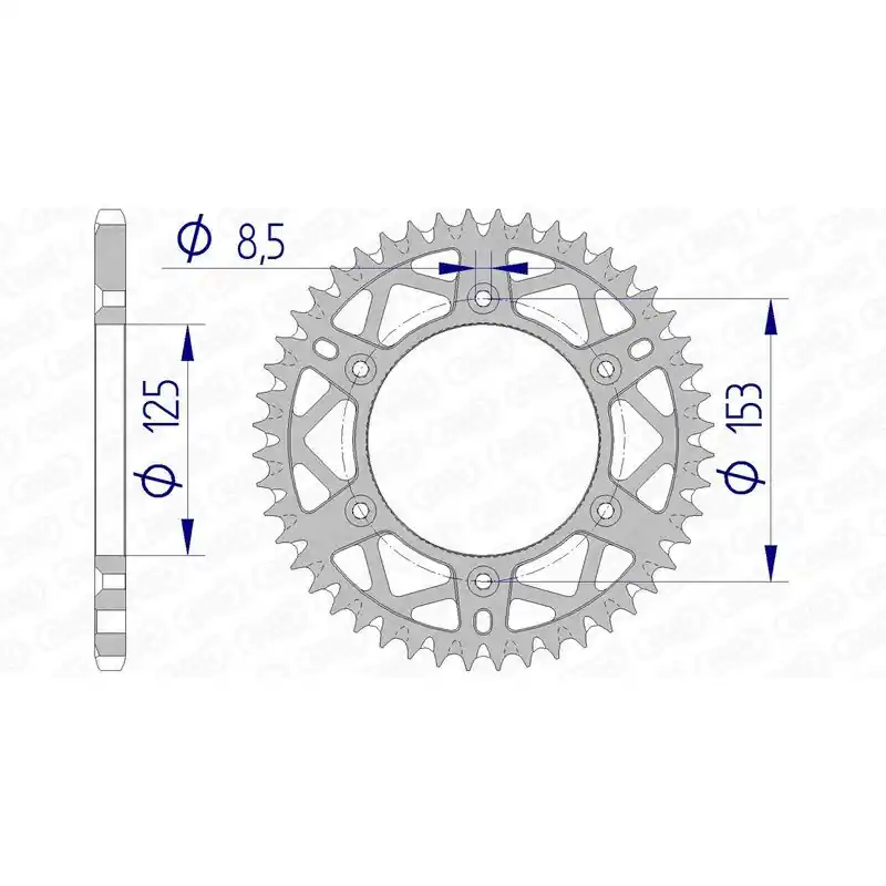 Achat Immédiat Couronne AFAM aluminium Ultra-Light 11212 – 520