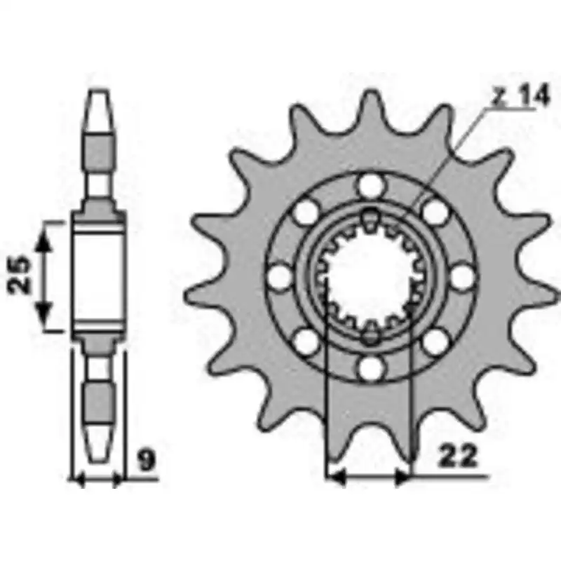 Acheter Direct Pignon PBR acier standard 2129 – 525