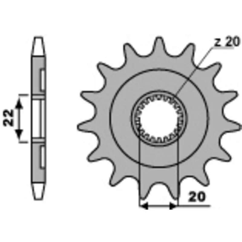 Achetez Aujourd&rsquo;hui Pignon PBR acier standard 2103 – 520