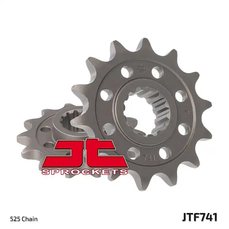 Pignon JT SPROCKETS acier standard 741 – 525 Paiement Sécurisé