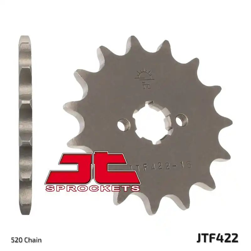 Pignon JT SPROCKETS acier standard 422 – 520 Dernier Modèle