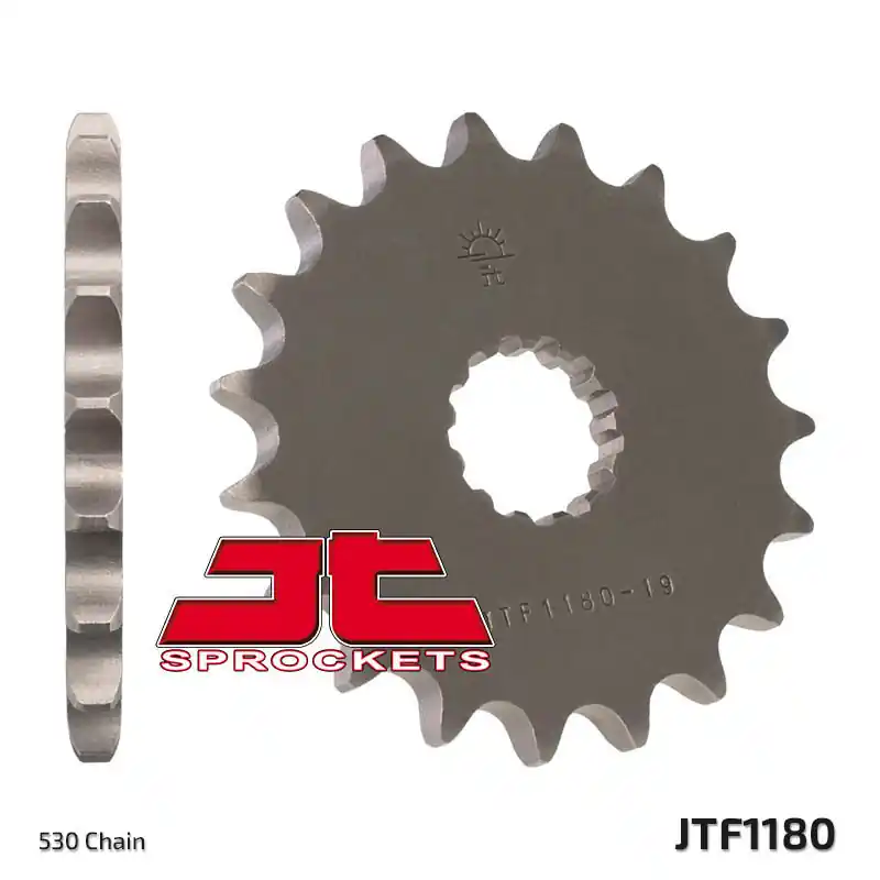Pignon JT SPROCKETS acier standard 1180 – 530 Seulement Aujourd&rsquo;hui