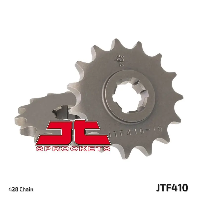 Certifié Pignon JT SPROCKETS acier standard 410 – 428