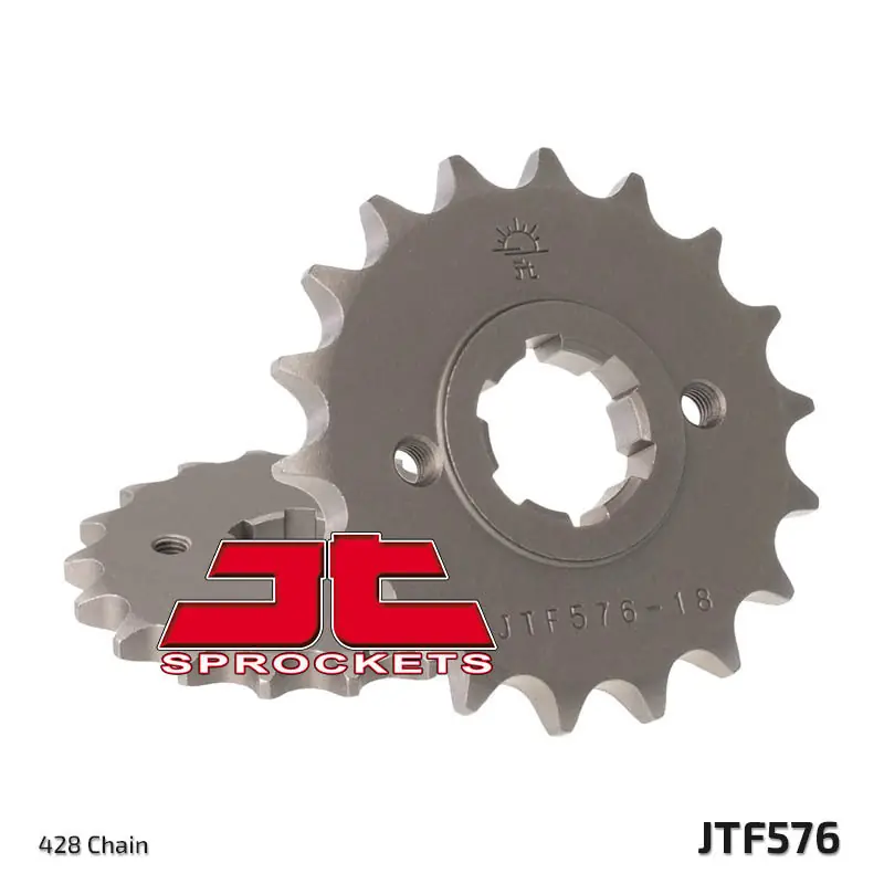 Pignon JT SPROCKETS acier standard 576 – 428 Nouvelle Collection