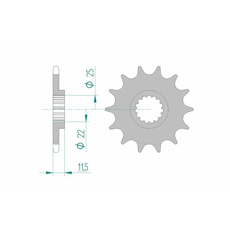 Prix Promo Pignon AFAM acier standard 73303 – 520