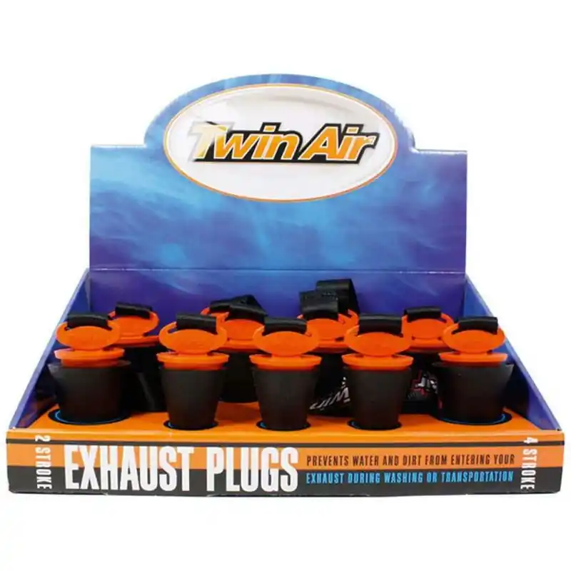 Offre Spéciale Bouchons de pot d'échappement TWIN AIR Fast Fit – pack 2 & 4 temps