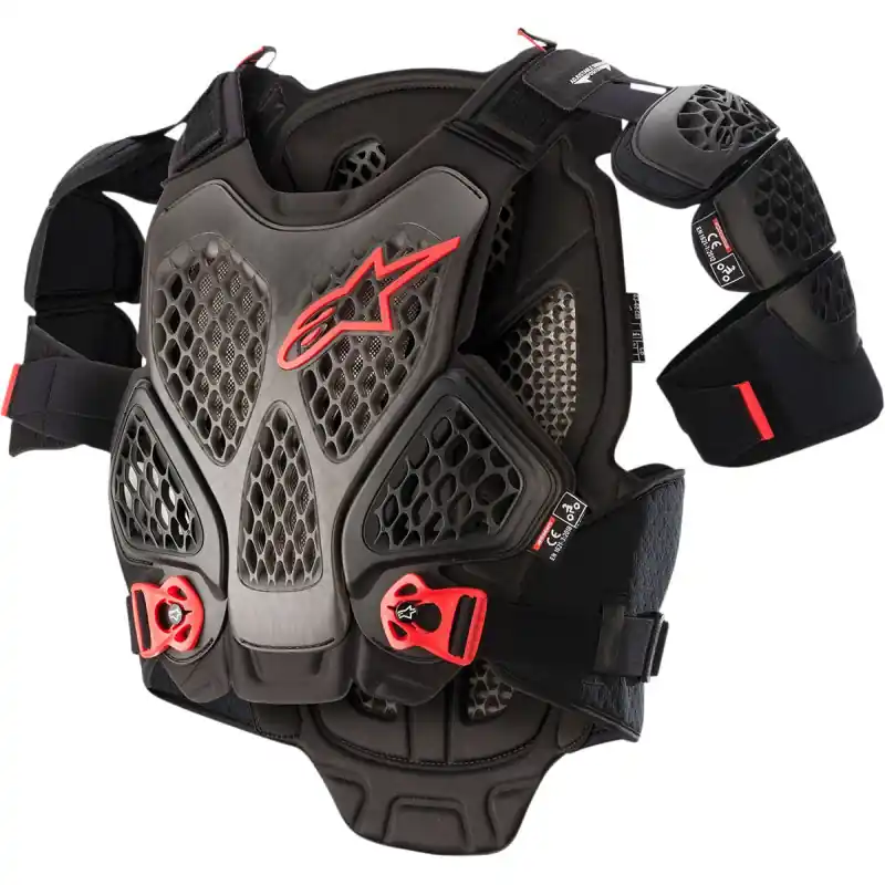 Pare Pierre Alpinestars A-6 Noir Taille XL/2XL Vente Directe