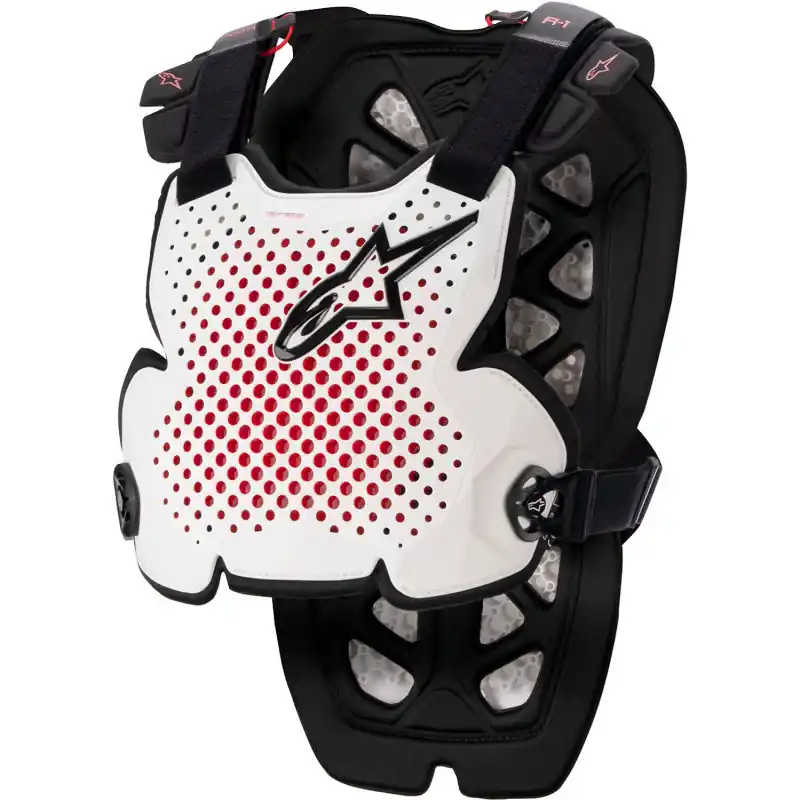 Paiement Sécurisé Pare Pierre Alpinestars A-1 Pro Blanc Taille XL-2X