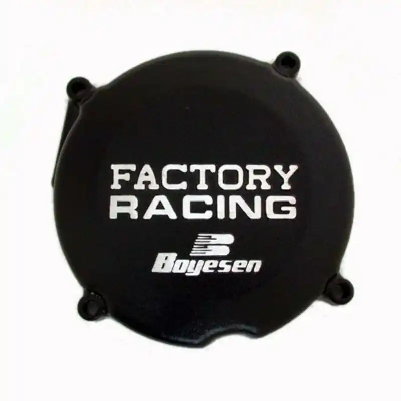 Couvercle d'allumage BOYESEN Factory Racing noir Honda CR250R Commander Vite
